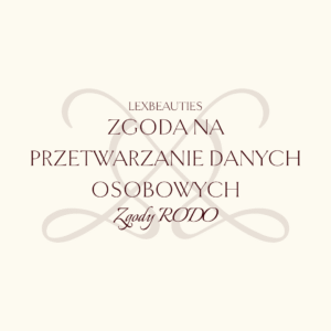 Zgoda na przetwarzanie danych osobowych (RODO)