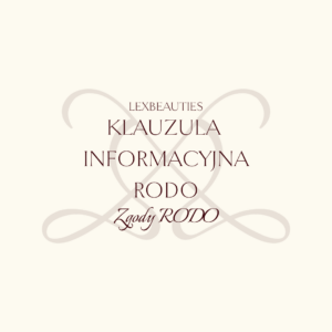 Klauzula informacyjna RODO (dla szkoleń)